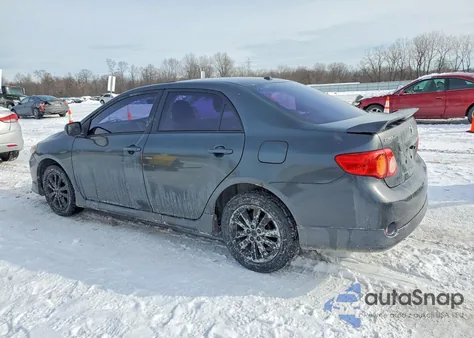2009 Toyota Corolla Base from USA, damaged, VIN 1NXBU40E09Z068350